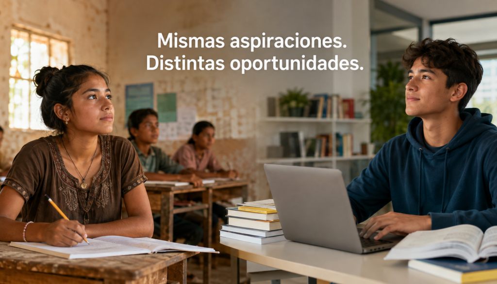 nacer no debería decidir tu futuro